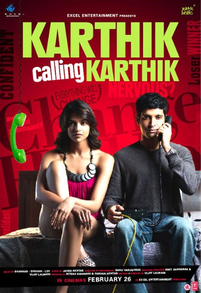 Смотреть онлайн Картик звонит Картику / Karthik calling Karthik (2010)